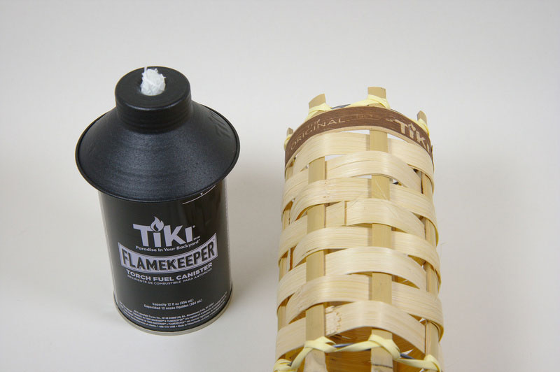 Pull the Fuel Cannister Out of the Tiki Torch